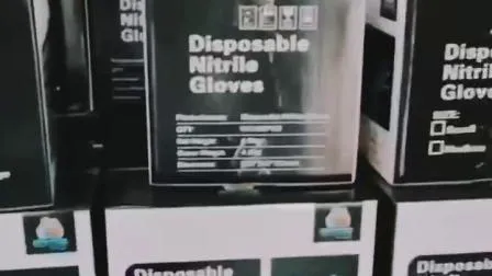 Guanti monouso in nitrile Survival Emergency Products 1004 di colore blu