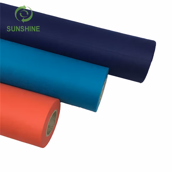 Rotolo TNT realizzato in tessuto non tessuto spunbond impermeabile 100% polipropilene alimentare
