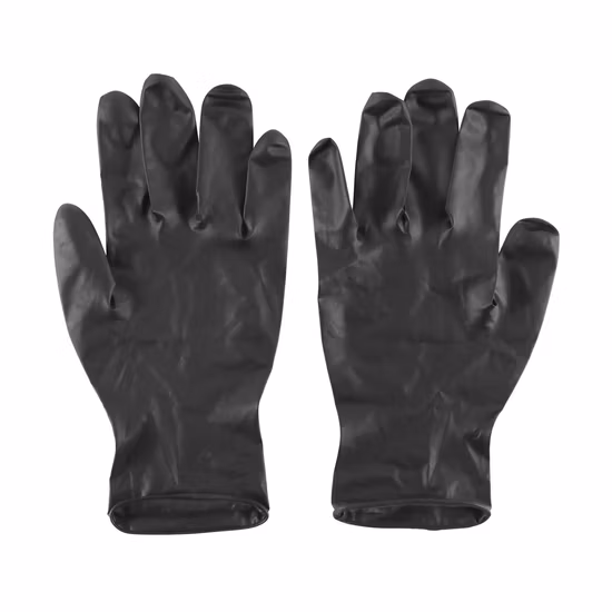 Forniture mediche, guanto da esplorazione medico monouso in nitrile blu senza polvere